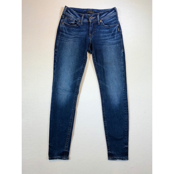 Silver Jeans Co. Denim - Silver Jeans Co. Suki Skinny Dark Wash Denim Jeans Womens 26X29